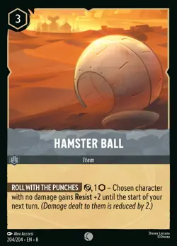 Hamster Ball #204 Common | Lorcana: Reign of Jafar Card - Image 1