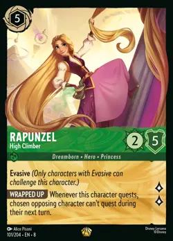 Rapunzel - High Climber #101 Legendary | Lorcana: Reign of Jafar Card - Image 1