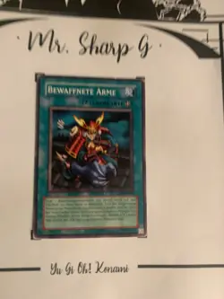 BEWAFFNETE ARME - DP2-DE023 DEUTSCH Yu-Gi-Oh! CARD COMMON KONAMI CARD TCG OCG - Image 2