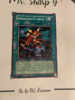 BEWAFFNETE ARME - DP2-DE023 DEUTSCH Yu-Gi-Oh! CARD COMMON KONAMI CARD TCG OCG - Image 4