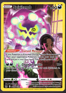 Spiritomb TG09/TG30 Trainer Gallery Holo Lost Origin Pokemon TCG Card NM - Image 1