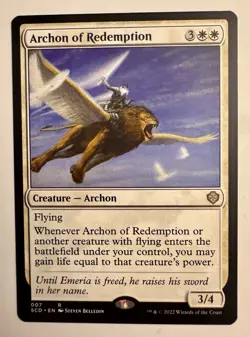 NM Archon of Redemption, MTG, Starter Commander Deck, Magic the Gathering, 007 - Image 1