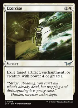 Exorcise #0008 MTG Duskmourn: House of Horror DSK Uncommon Near Mint - Image 1