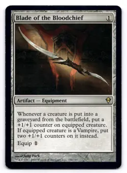 Blade of the Bloodchief LP Zendikar 196/249 MTG Regular - Image 1