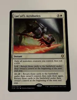 MTG Lae'zel's Acrobatics - Commander Legends: Battle for Baldur's Gate NM - Image 1