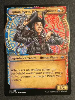 MTG Captain Storm, Cosmium Raider (Showcase), NM-Mint, (LCI #0303) Regular - Image 1