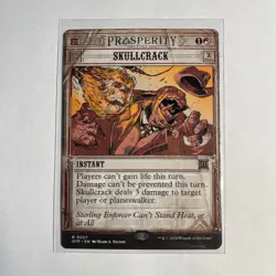 x1 Skullcrack OTP Breaking News MTG 27 RARE NM - Image 1