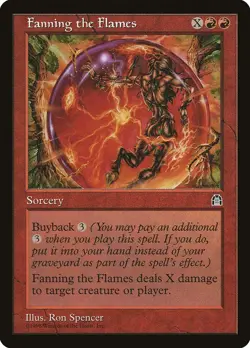 MTG - Fanning the Flames - Stronghold - X1 - (LP) - - Image 1