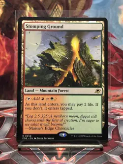 Stomping Ground (Non-foil) Edge of Eternities 0258 Rare MTG - Image 1