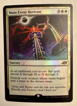 1x Main Event Horizon - Foil, English Unfinity MTG Magic - Image 1