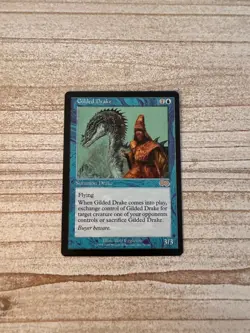 Gilded Drake_MTG_Urza's Saga_Reserved List_LP Condition - Image 1