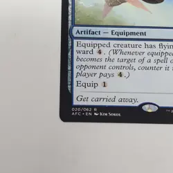 MTG Winged Boots AFC #020 Regular Rare - NM TCG - Image 5