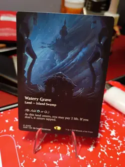 Watery Grave Borderless - EOE 0286 - NM - MTG Magic - Image 1