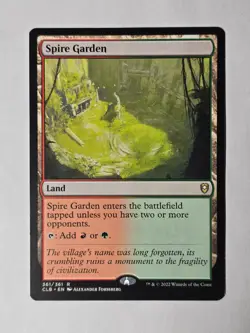 MTG Spire Garden Commander Legends: Battle for Baldur's Gate Regular Near Mint - Image 1