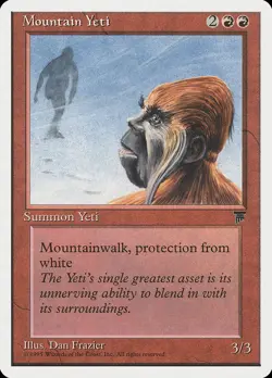 MTG - Mountain Yeti - Chronicles - X1 - (NM) - - Image 1
