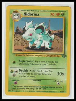 Jungle #40/64 Nidorina Pokemon TCG - Image 1