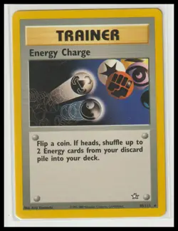 Neo Genesis #085/111 Energy Charge Pokemon TCG - Image 1