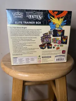 Hidden Fates ETB Elite Trainer Box Pokemon TCG Sealed Brand New Factory Sealed - Image 2
