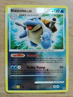 Pokemon Blastoise Reverse Holo Rare 2/132 NM Condition Secret Wonders - Image 1
