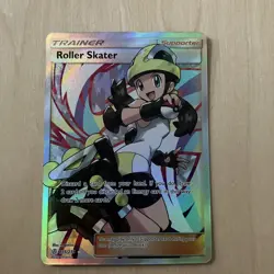 Roller Skater 235/236 Cosmic Eclipse Full Art Trainer Ultra Rare Pokemon Card - Image 1
