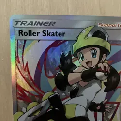 Roller Skater 235/236 Cosmic Eclipse Full Art Trainer Ultra Rare Pokemon Card - Image 2