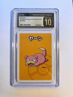 2019 Pokemon Japanese Slowpoke Old Maid Playing Card CGC PRISTINE 10 - Image 1
