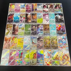 Pokemon TCG Japanese Art Rare (AR) Holo Cards Bulk Lot 45-Card Mixed Set LP/MP - Image 1