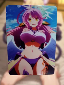 Jibril No Game No Life Anime Waifu Sexy Goddess Doujin Lewd Hentai Card - Image 1