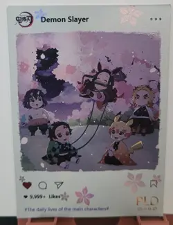 The Gang as Pokemon Demon Slayer PLD Rare Card CCG Anime So The Dream DS-PLD-27 - Image 1