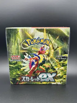 Pokemon Card Scarlet ex Booster Box SV1S Japanese SEALED Scarlet and Violet TCG - Image 1