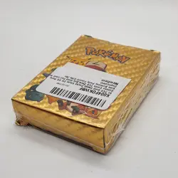 Pokemon Rare Gold Foil Trading Card Deck - 55 Cards - Sealed Pack - Image 2