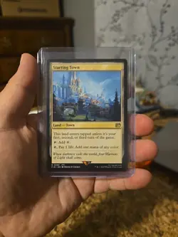 Starting Town Final Fantasy Regular Land/Town Card 0289 Magic the Gathering - Image 1