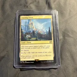 Starting Town Final Fantasy Regular Land/Town Card 0289 Magic the Gathering - Image 1