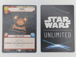 Star Wars Unlimited LotF Hyperspace Legendary Card LOF 434 Bendu - Image 1