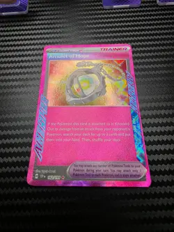 Pokemon TCG, Amulet of Hope 162/191 - Surging Sparks - Ace Spec Trainer Card - Image 1