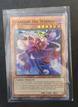 Changshi the Spiridao ERROR HOLO BLEED DIFO-EN096 Yu-Gi-Oh! TCG Card Near Mint - Image 1
