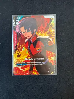 Battle of Aces - GD01-111 R+ Alt Art GUNDAM TCG CARD GAME ENGLISH NEWTYPE RISING - Image 1