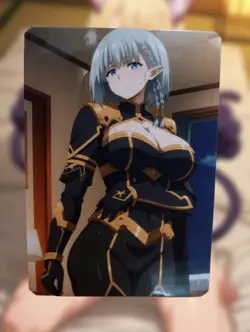 Beta The Eminence in Shadow Anime Waifu Sexy Goddess Doujin Lewd Hentai Card - Image 1