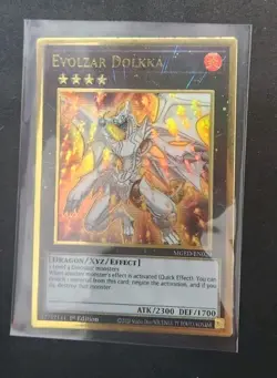Evolzar Dolkka ERROR HOLO BLEED MGED-EN029 Yu-Gi-Oh! TCG Card Near Mint NM - Image 1