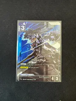 Delta Plus - GD01-006 R+ Alt Art GUNDAM TCG CARD GAME ENGLISH NEWTYPE RISING - Image 1