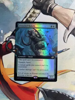 Frenzied Baloth Extended Art Foil MTG NM R 0342 EOE Edge of Eternities EOE - Image 1