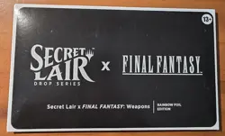 MTG Secret Lair x Final Fantasy: Weapons EN Rainbow Foil Edition - Sealed - Image 1