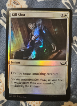 Kill Shot FOIL Streets of New Capenna MTG Magic - Image 2