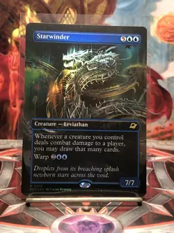 Starwinder (Foil) [Borderless] Edge of Eternities 0306 Rare MTG - Image 1