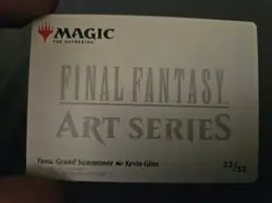 Yuna, Grand Summoner : 22/53 - Final Fantasy - MTG Art Series Card Mint - Image 2