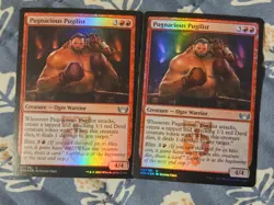 x 1 Pugnacious Pugilist FOIL Streets of New Capenna MTG Magic - Image 1