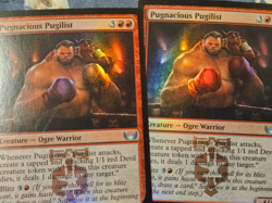 x 1 Pugnacious Pugilist FOIL Streets of New Capenna MTG Magic - Image 2