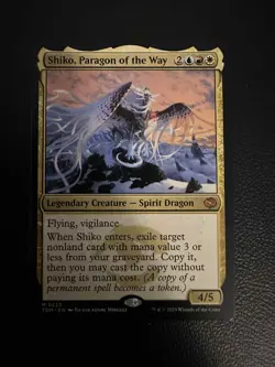 Shiko, Paragon of the Way - Tarkir: Dragonstorm - Regular Art - MINT - MTG - Image 2