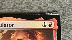 MTG Foil Promo Core Set 2020 M20 Chandra's Regulator Crimped & Torn MISCUT - Image 2