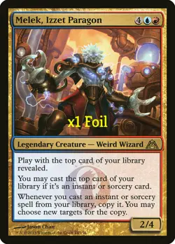 MTG Foil Dragon's Maze DGM Melek, Izzet Paragon MINT - Image 1